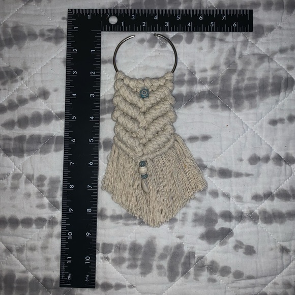 Handmade Macrame 8.5” - Picture 3 of 3